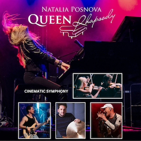 Bild: Queen Rhapsody - Natalia Posnova und Michael Austin - Cinematic Symphony