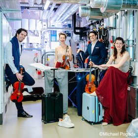 Bild: Ravel im Wohnzimmer - Aris Quartett