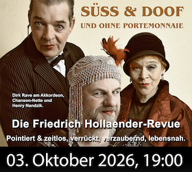 Bild: Süss & doof – und ohne Portemonnaie