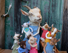 Herr Wolf und die sieben Geißlein