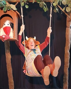 Bild: Mama Muh schaukelt (ab 3) - Schaubühne Augsburg