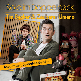Bild: Tim Becker & Zauberer Umeno - Solo im Doppelpack - Bauchreden, Comedy & Gedöns