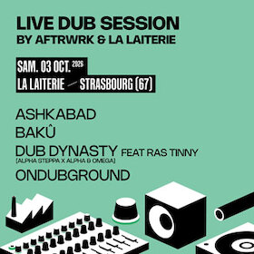 Bild: LIVE DUB SESSION with DUB DYNASTY aka ALPHA STEPPA x ALPHA & OMEGA Feat. RAS TINNY and Guests