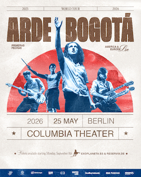Bild: Arde Bogotá - World Tour 2026