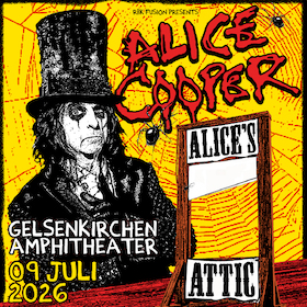 Bild: ALICE COOPER - ALICE’S ATTIC 2026