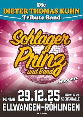 Schlager Prinz und Band - Die Party des Jahres
