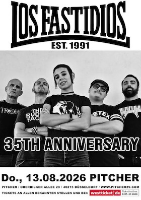 Bild: LOS FASTIDIOS - 35TH ANNIVERSARY!