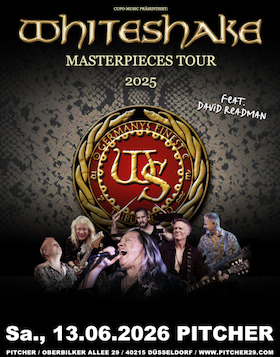 Bild: Whitesnake by Whiteshake - Masterpieces Tour 2026