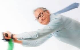 Bild: Hans Gerzlich "Ich hatte mich jünger in Erinnerung!"