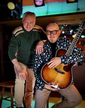 Bild: Tri Top, Disco, Bandsalat - von Dirk Böhling und Martin Olding (Gitarre)