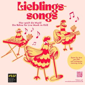 Bild: Lieblingssongs – Hier spielt die Musik! - Die Bühne für Live-Musik im KUZ