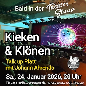 Kieken & Klönen - Talk up Platt mit Johann Ahrends