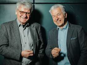 Bild: Bernd-Lutz Lange und Peter Ufer - „Wo der Spaß aufhört, fängt der Witz an“