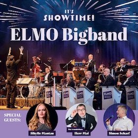 Bild: ELMO Bigband – It’s Showtime! - Mit Sibylle Mantau, Simon Scharf und dem wunderbaren Herr Mai