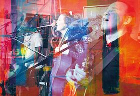 Bild: Calaloo - Mix aus Calypso, lateinamerikanischen, arabischen und gambischen Rhythmen.