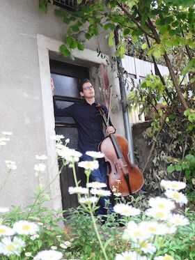 Bild: Cello in Concert – Tanz der Zeit - Werke von J.S.Bach, A.Honegger, Lucio Franco Amanti, Penderecki, Kodaly