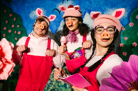Bild: Die 3 kleinen Schweinchen - Märchentheater ab 4 Jahren