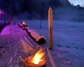 Funkenzauber im Schnee - Familien-Erlebniswanderung