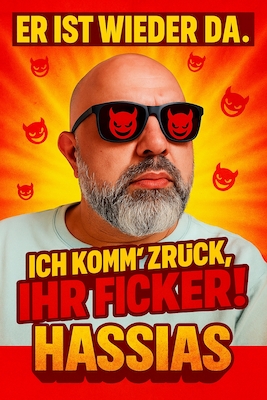 Bild: Serdar Somuncu - „HASSIAS - Er ist wieder da. Und er hasst euch noch immer “