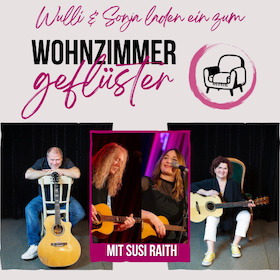 Bild: Wohnzimmergeflüster mit Wulli & Sonja - zu Gast: Susi Raith & Jochen Gorincik