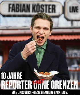Bild: Fabian Köster: 10 Jahre Reporter - fast - ohne Grenzen - Centralstation zu Gast im Staatstheater Darmstadt