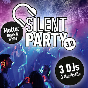 Bild: Silentparty 3.0 - Black & White
