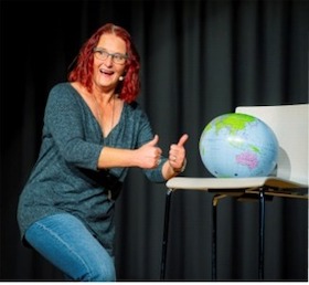 Bild: „Klima-Ballerina“ - Politisches Kabarett