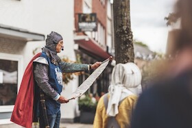 Bild: Stadtführung Borken in Begleitung des Hendrik-de-Wynen