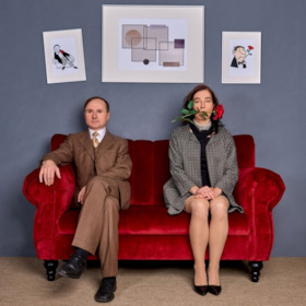 Bild: Silvia Ferstl und Christoph Ackermann - Früher war mehr Lametta - ein Abend mit Loriot
