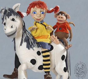 Bild: Pippi Langstrumpf - Berliner Puppentheater