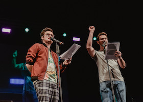 Bild: Ortwin & Samson - Poetry Slam Show