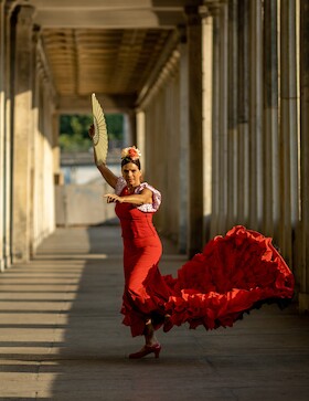 Bild: Flamenca - Laura la Risa y Compañia - Schlosshofveranstaltung