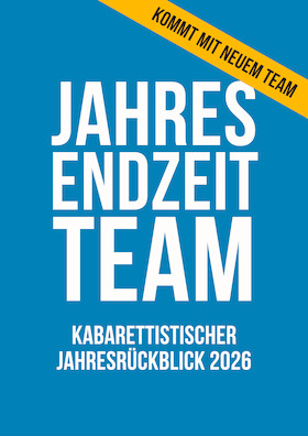 Bild: JAHRESENDZEITTEAM - Kabarettistischer Jahresrückblick 2026