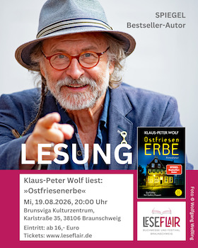 Bild: Klaus-Peter Wolf - Lesung