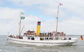 Bild: Emsfahrt Borkum - Emden (Außenhafen)