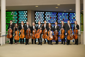 Bild: Die 12 Cellisten der Berliner Philharmoniker - Neujahrskonzert