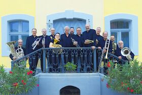Bild: Konzert im Schloss Thurn - mit dem Blechbläser - ensemble hundshaupten