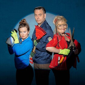 Bild: DIE HERKULESKEULE - Dresdens Kabarett-Theater - Nur die Harten komm` in den Garten!