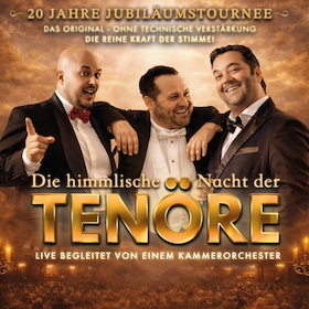 Bild: HIMMLISCHE NACHT DER TENÖRE - DAS ORIGINAL - LIVE und OHNE TECHNISCHE VERSTÄRKUNG