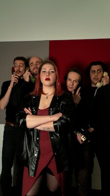 Bild: LUKUBI // CEL & THE PHONES - Young Lions on Stage