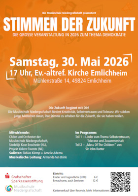 Bild: STIMMEN DER ZUKUNFT - Stimmen der Zukunft - die Zukunft beginnt mit Dir!