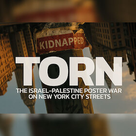 Bild: Nim Shapira - TORN – The Israel-Palestine Poster War on NYC Streets