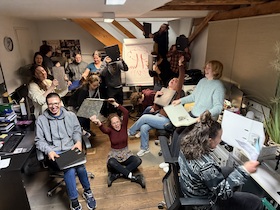 Bild: Club 4 spielt: Bandscheibenvorfall - Premiere