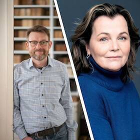 Bild: Bücherkoffer. Zwei Autor:innen packen aus - Mit Katja Oskamp und Christoph Peters