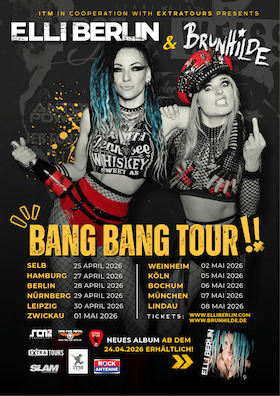 Bild: ELLI BERLIN & BRUNHILDE - BANG BANG Tour 2026 - ITM in Cooperation with Extratours presents