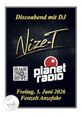 Bild: DJ NIZE T // 800 Jahre Anzefahr // Freitag
