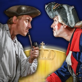 Bild: Uckermärkische Bühnen Schwedt - Kabarett - Friedrich II. - der Große! und der Müller von Sanssouci