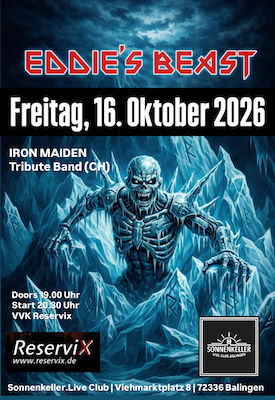 Bild: Eddie's Beast - IRON MAIDEN Tribute Band