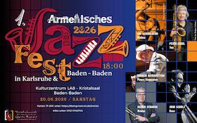 Bild: ARMENIAN JAZZ NIGHT - 2. Konzert des 1. Armenischen JAZZFESTIVALS Karlsruhe & Baden-Baden