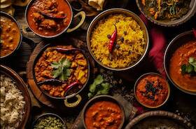 Bild: Indischer Abend - Erleben Sie die indische Kulinarik auf Gut Landscheid